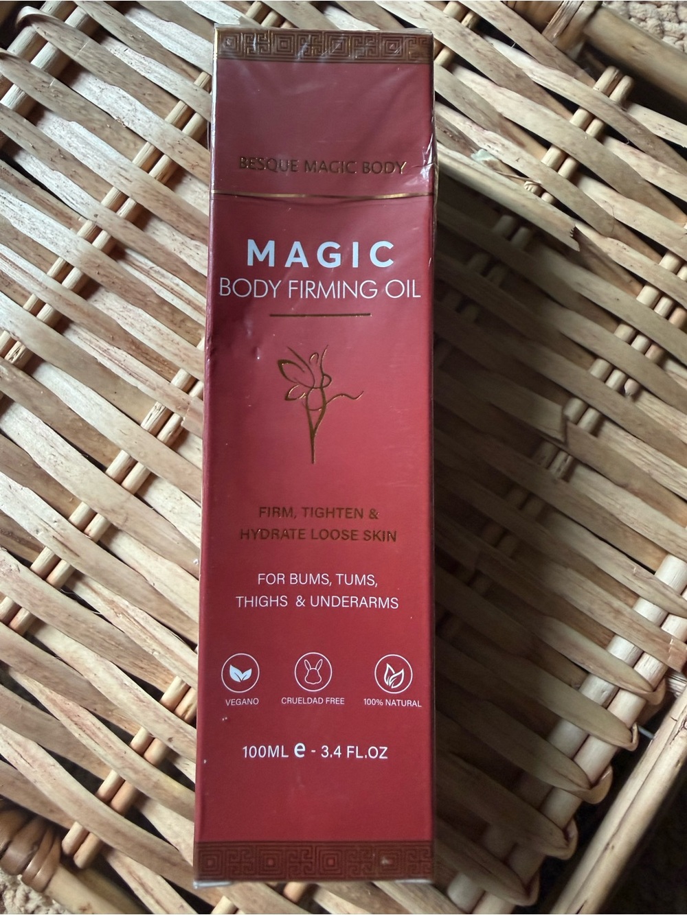 Besque Magic Body Magic Body Firming Oil - Red